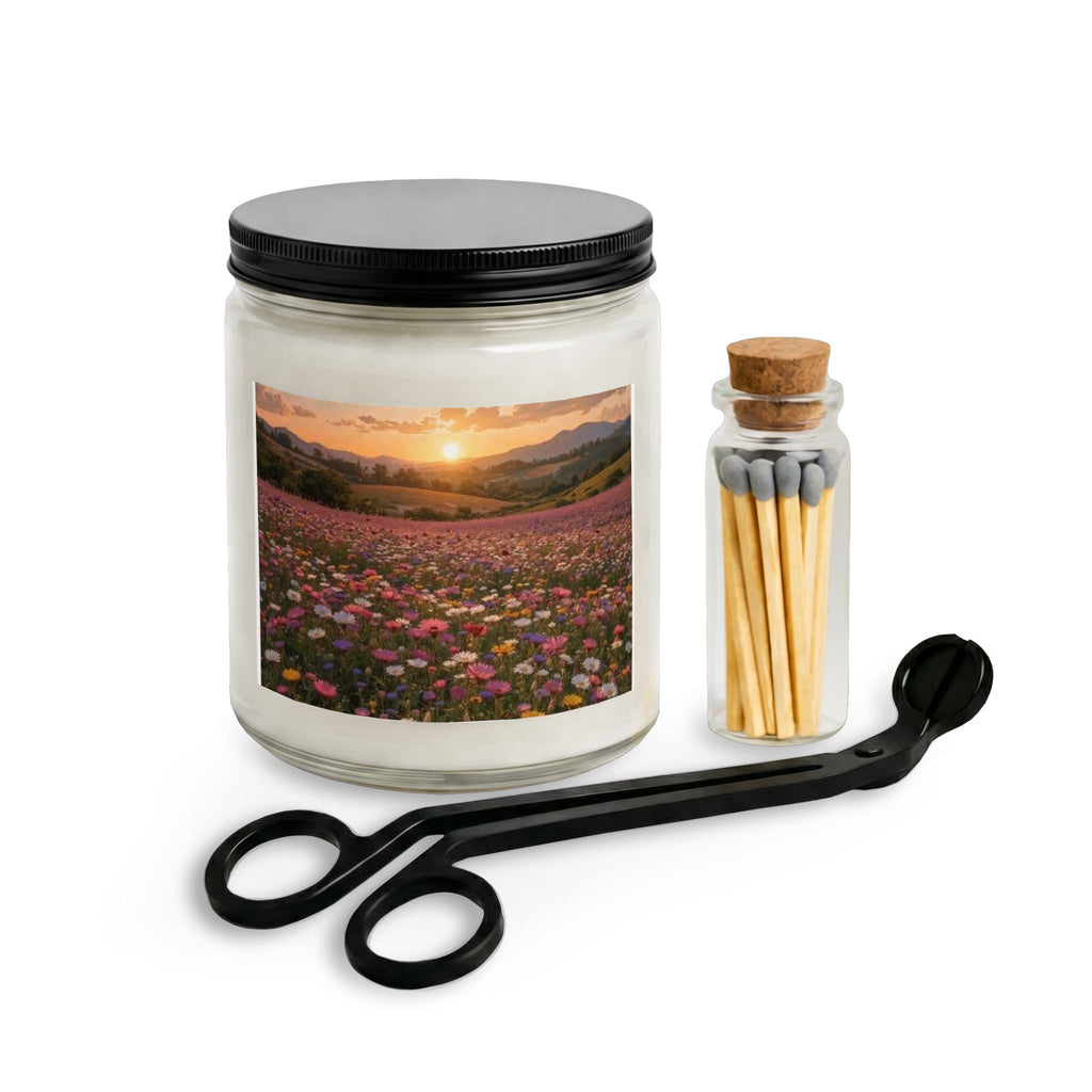 Candle Set with Matches and Wick Trimmer
